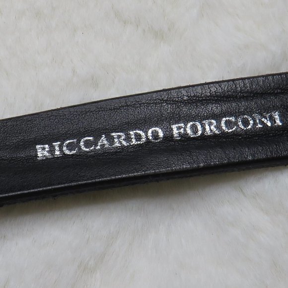 RICCARDO‎ FORCONI black embelished belt main image 8